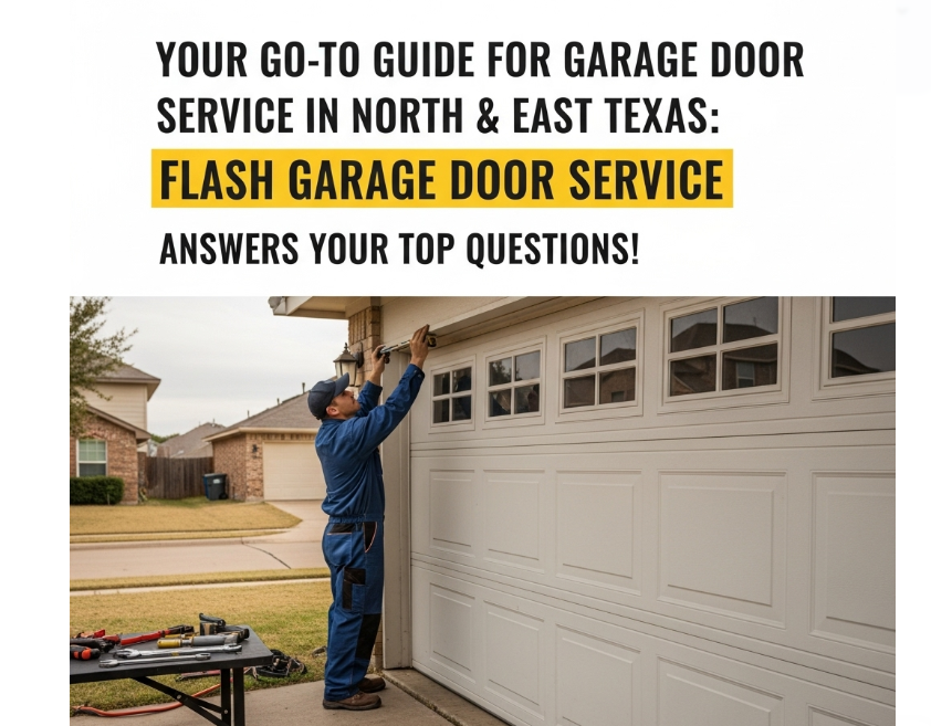 When your garage door acts up, it's more than just an inconvenience, it can be a security concern and a disruption to your daily routine. Here at Flash Garage Door Service, we understand the urgency and the need for reliable, professional help. Serving a wide area across North and East Texas, we're dedicated to keeping your garage doors operating smoothly and safely.