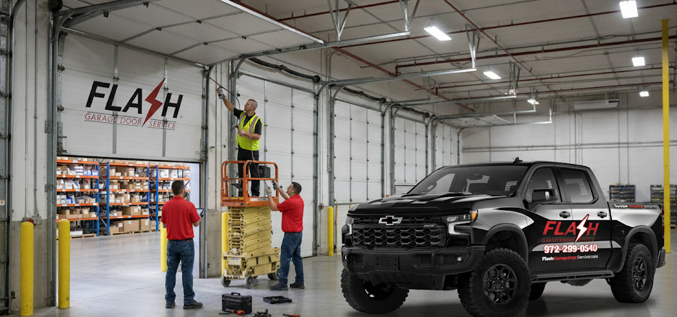 Commercial Garage Door Maintenance Company - Flash Garage Door Service