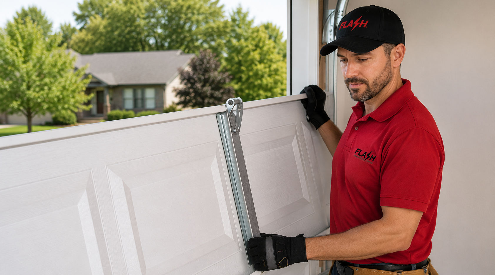 Professional Garage Door Panel Replacement by Flash Garage Door